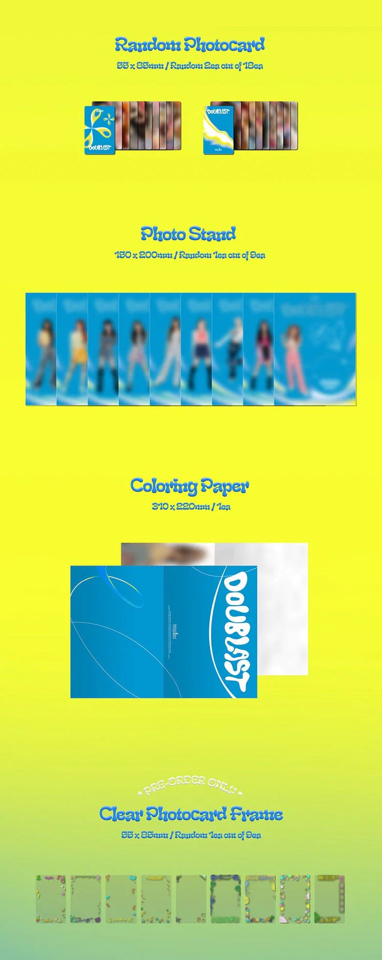 Kep1er 2nd Mini Album -Doublast