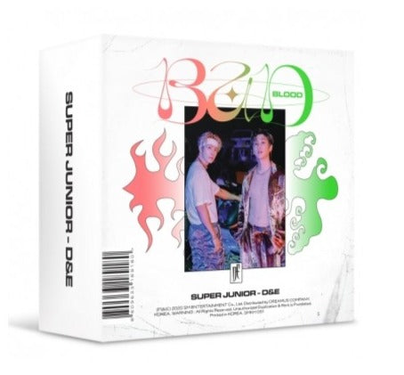 Super Junior D & E 4th Mini Album - Bad Blood Air-Kit