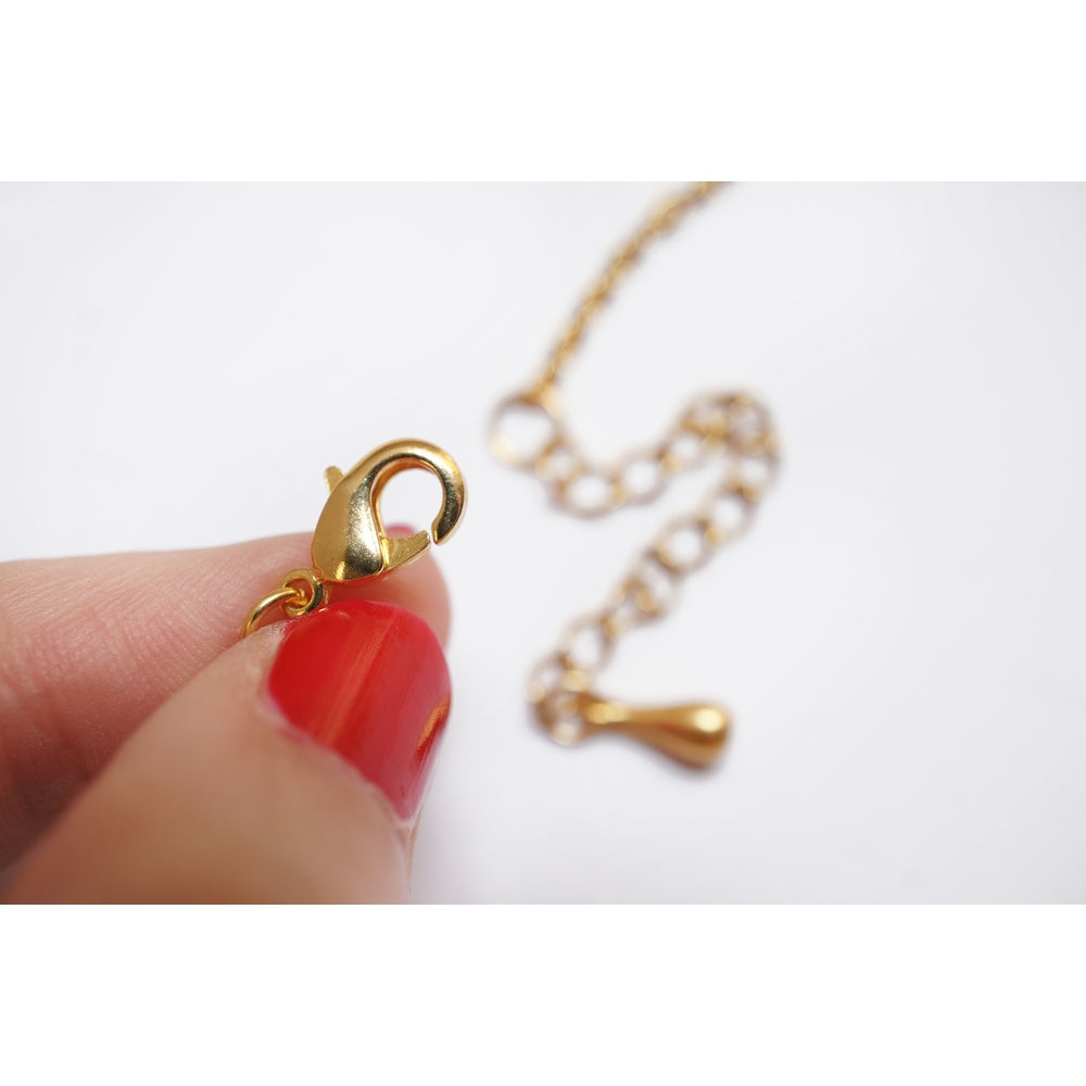 Kitty Collar on A Holly Branch Necklace by Laliblue