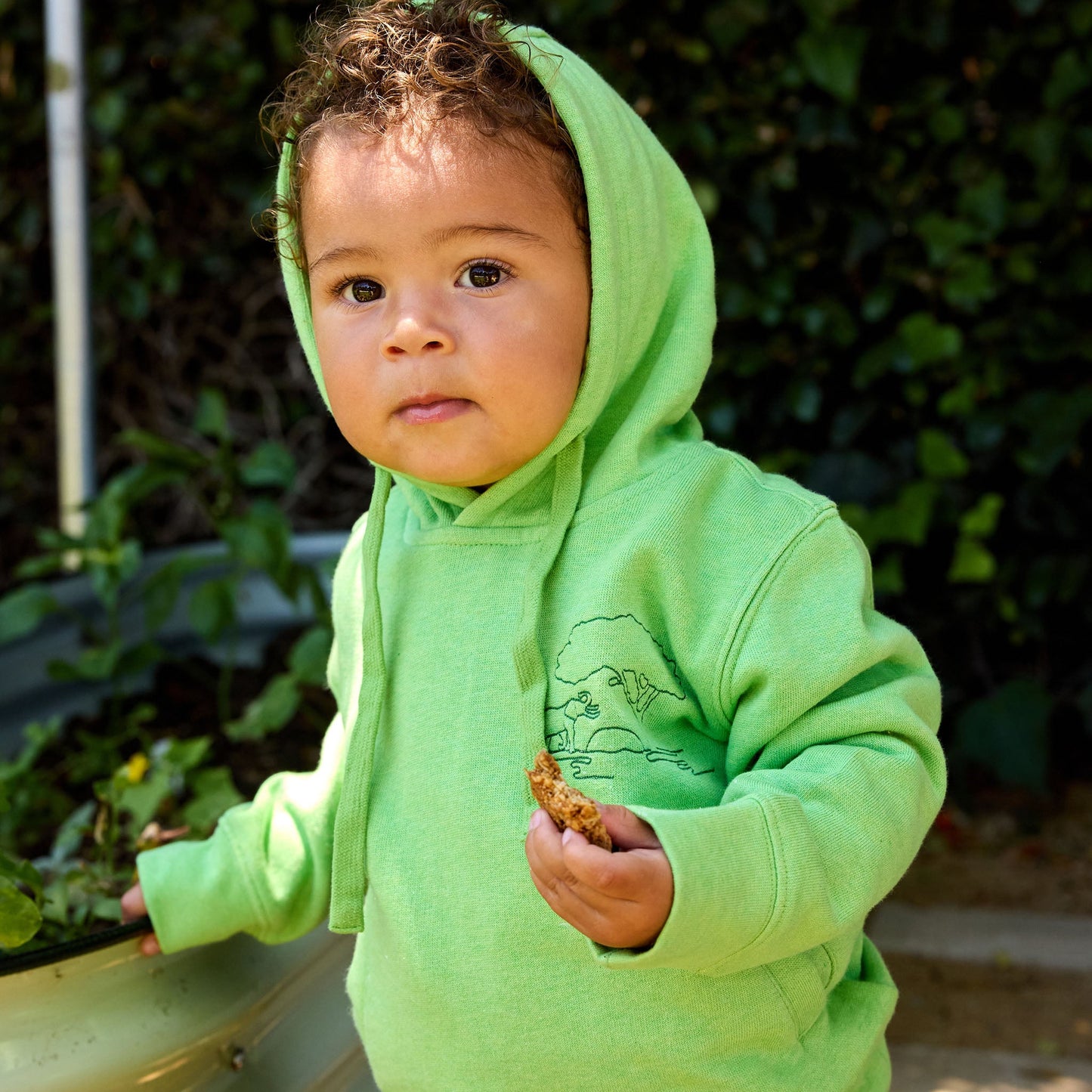 Kids Protect Elephants Hooded Sweatshirt