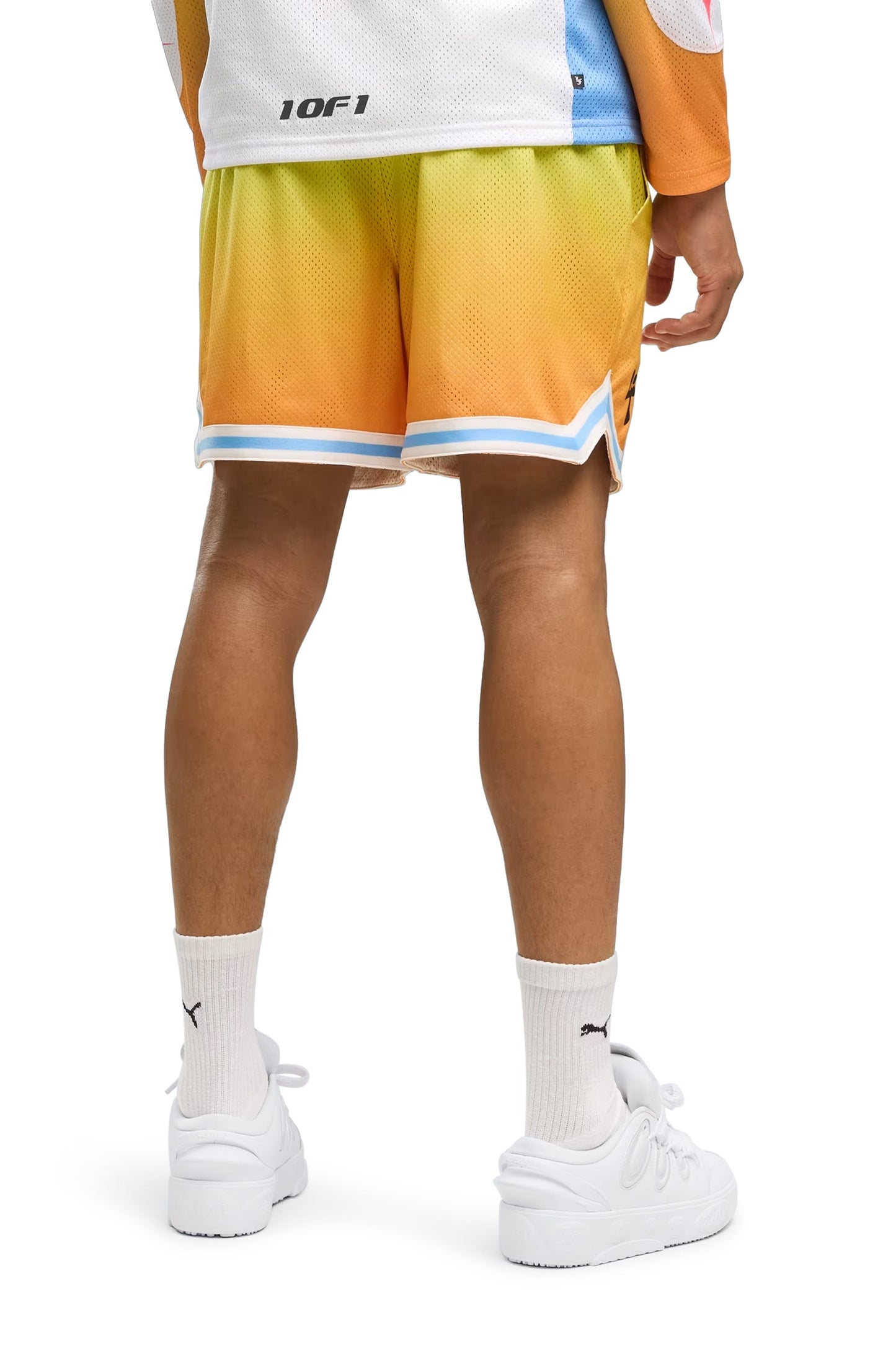 Puma LAFrance Heem Aerospace Mesh Shorts Shorts - Neon