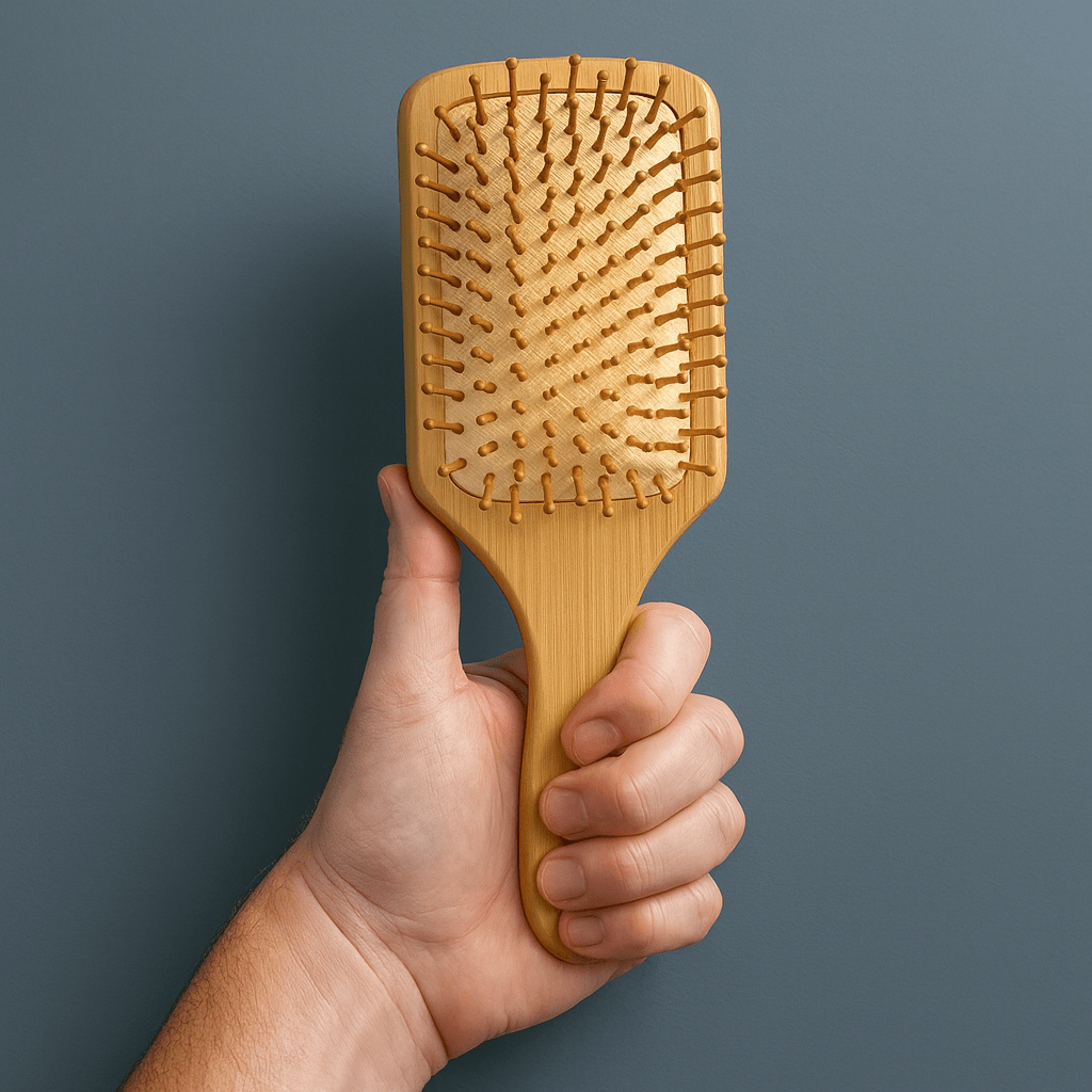 Large Paddle Style Bamboo Hairbrush - Osadia Concept Store