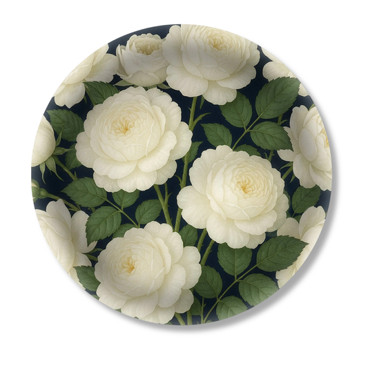 Night Garden Birchwood Decorative Tray - Round - Large