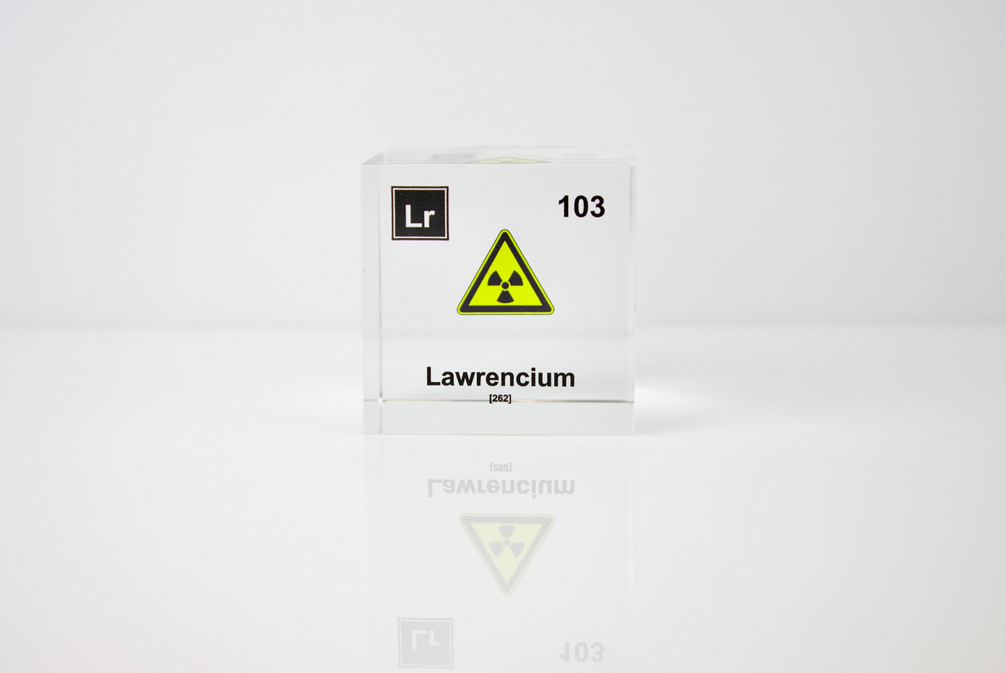 Lawrencium Element Cube