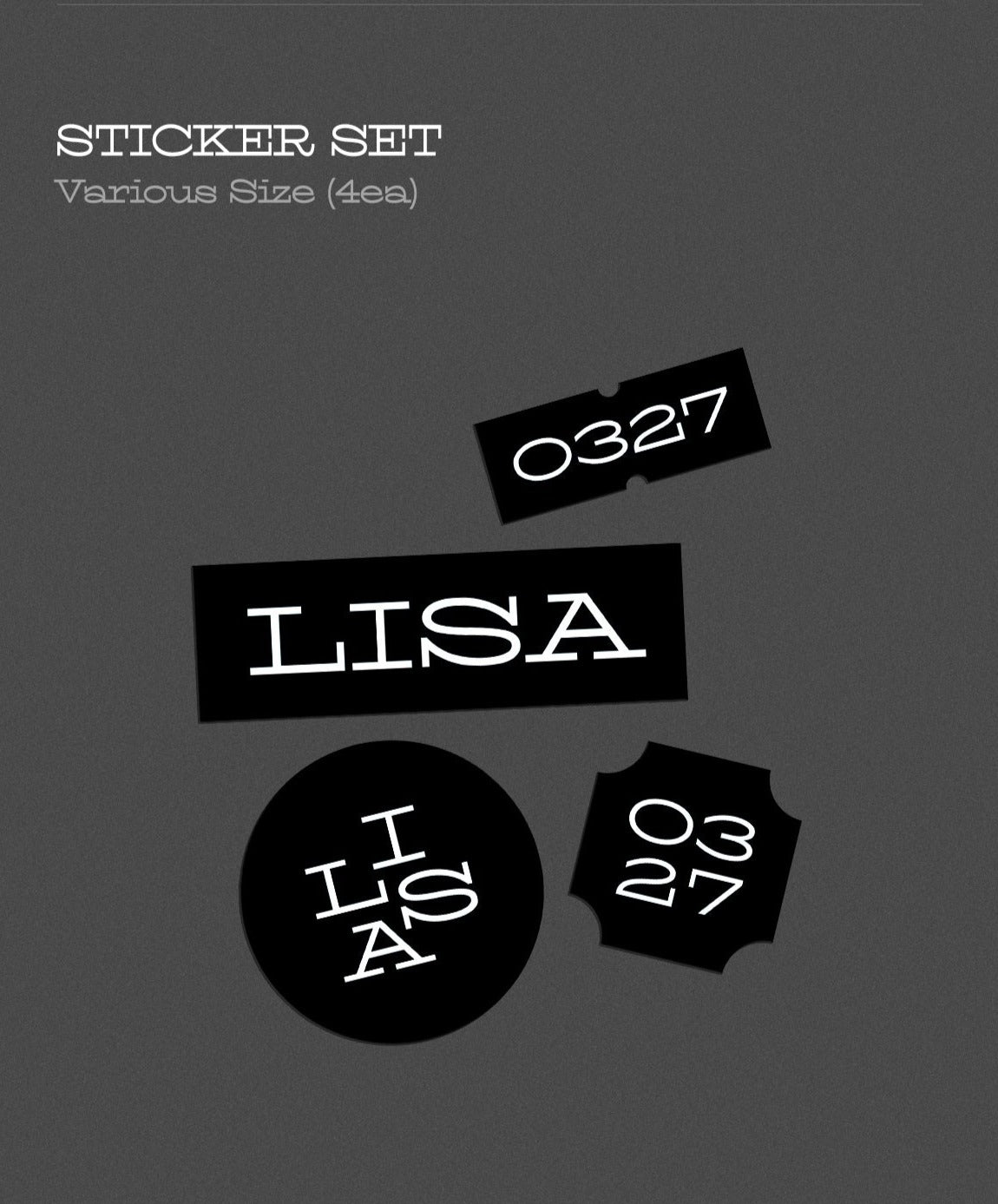 BLACKPINK Lisa - 0327 Photobook Vol.03