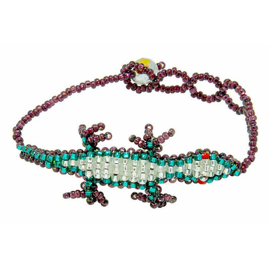 Lizard Seed Bead Kids Bracelet - Guatemala - Osadia Concept Store