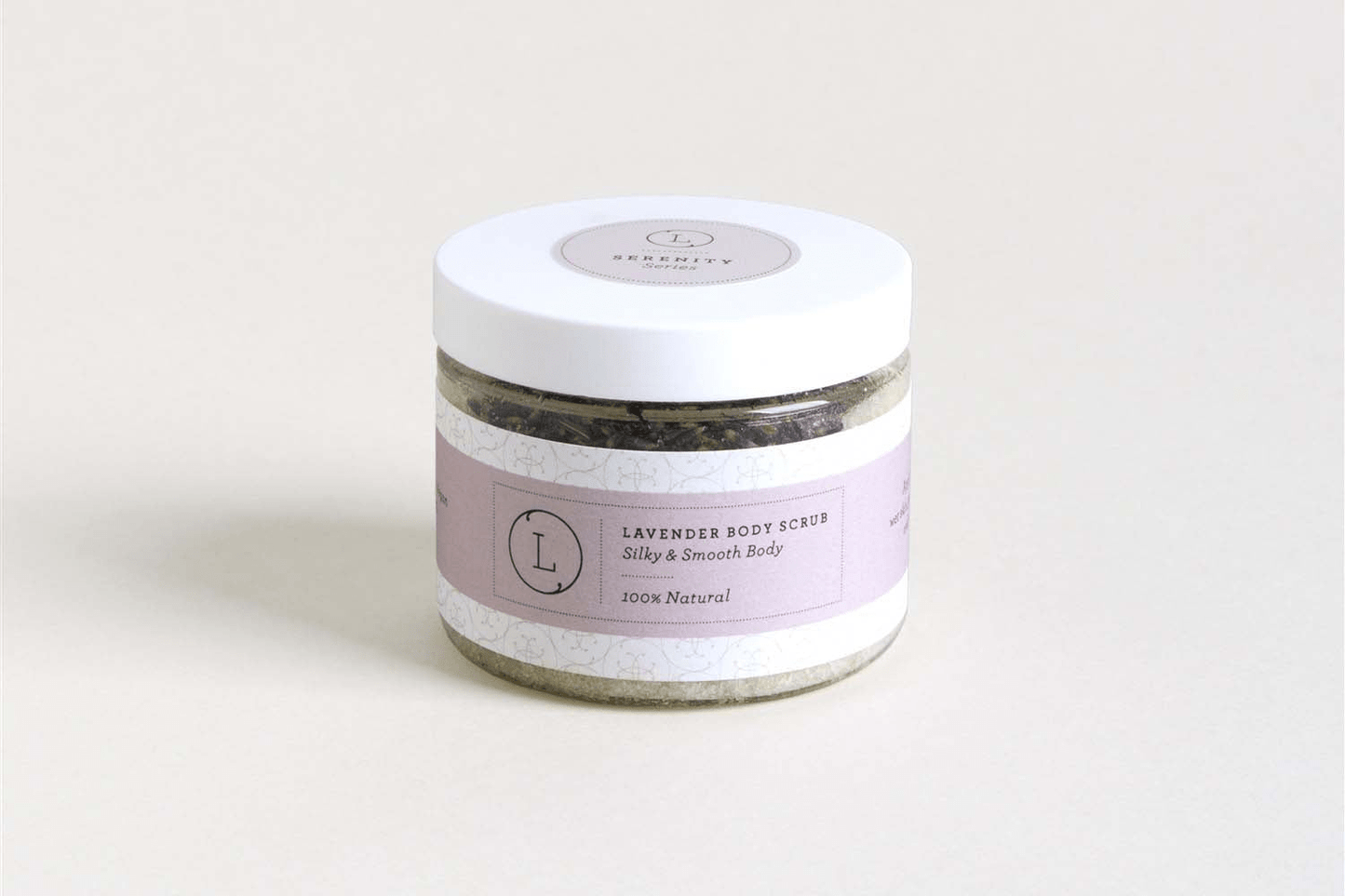 Lizlush Natural Body Scrub – Lavender Body Salt Scrub - Osadia Concept Store