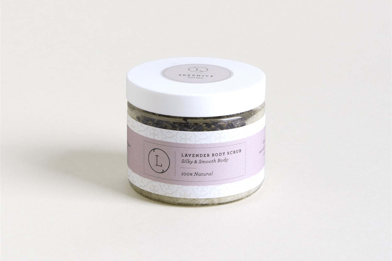 Lizlush Natural Body Scrub – Lavender Body Salt Scrub - Osadia Concept Store