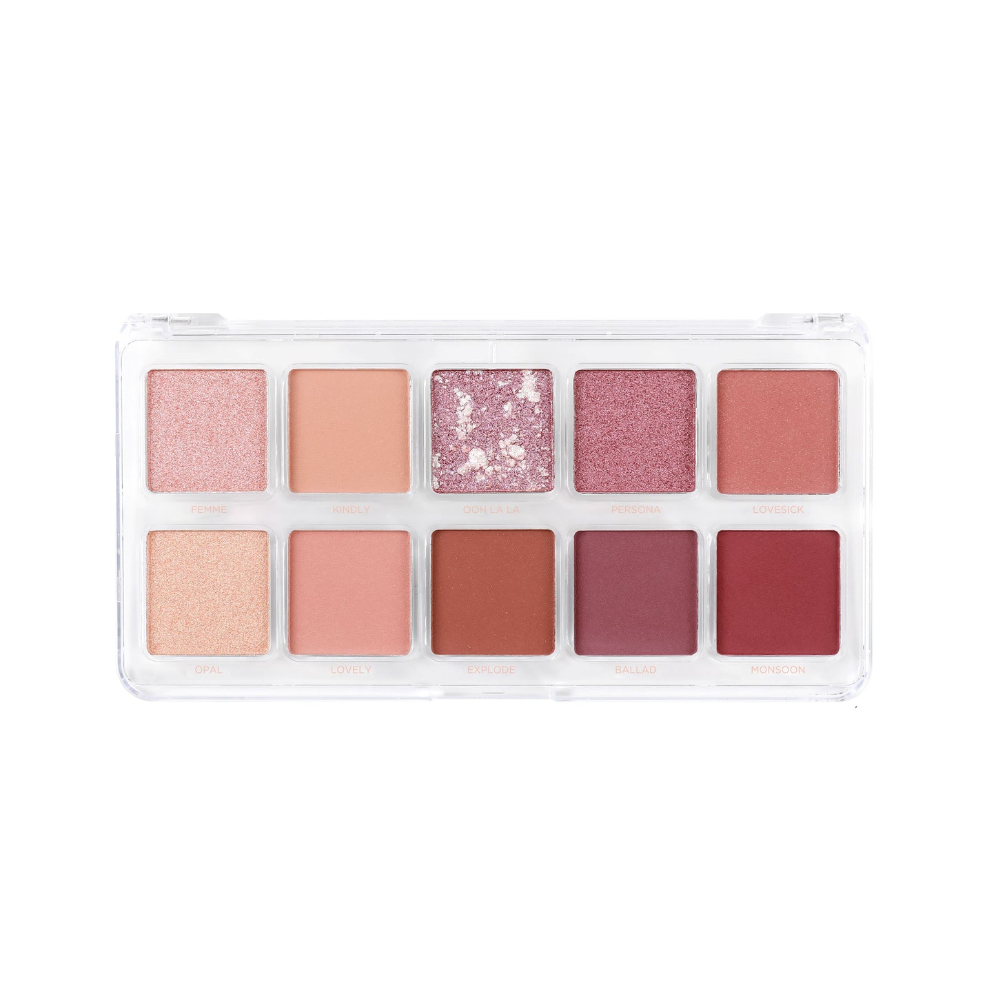 Essentials 10 Shade Palette – Mauves - Osadia Concept Store