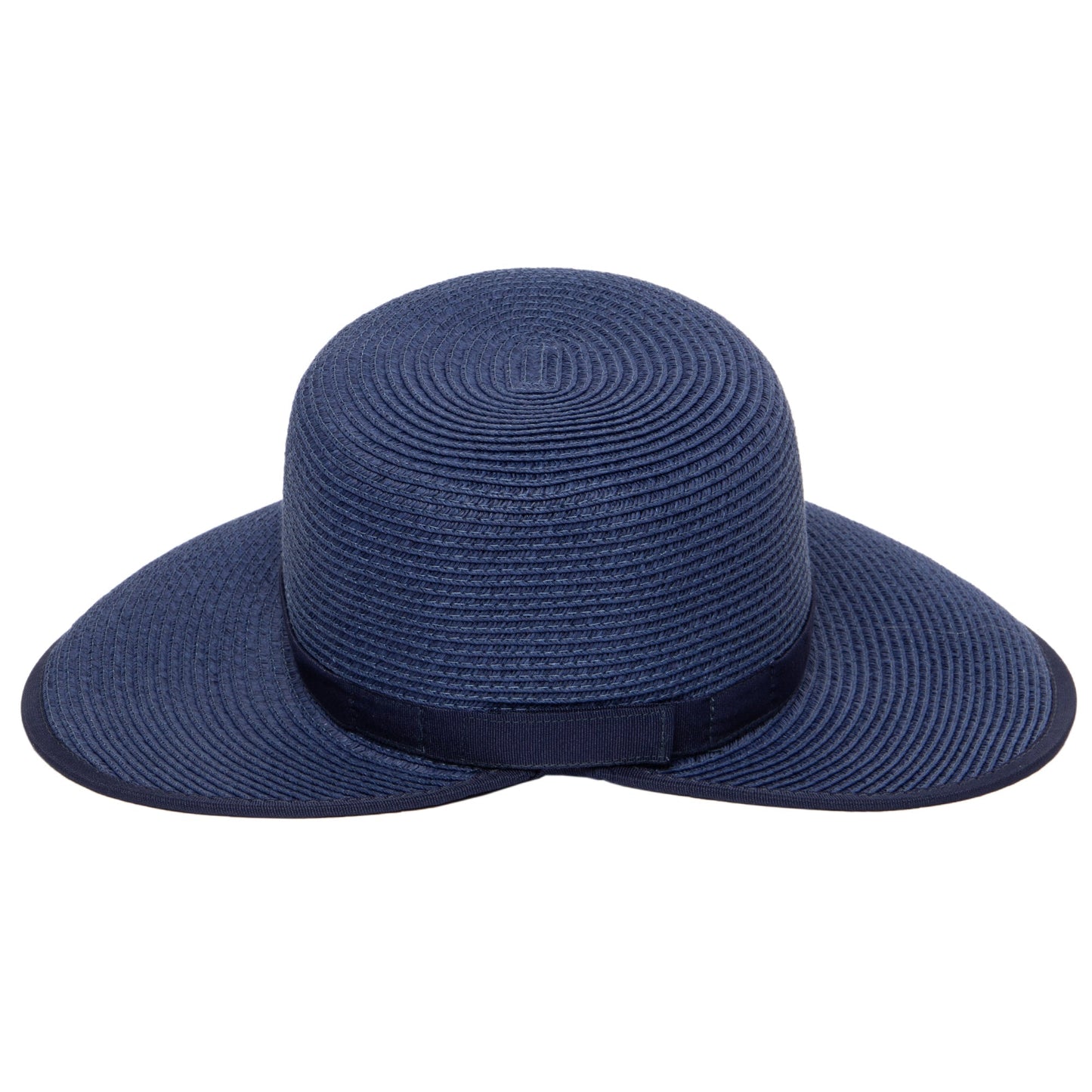 Women's Ultrabraid Round Crown Face Saver Sun Hat with Grosgrain Ribbon and Velcro Back Closure