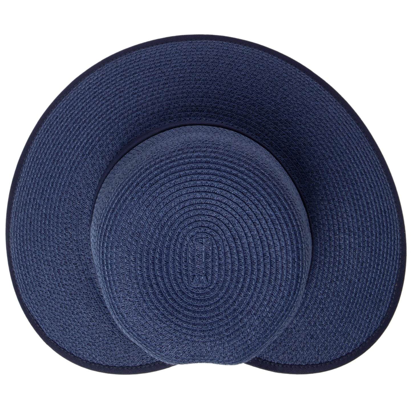 Women's Ultrabraid Round Crown Face Saver Sun Hat with Grosgrain Ribbon and Velcro Back Closure