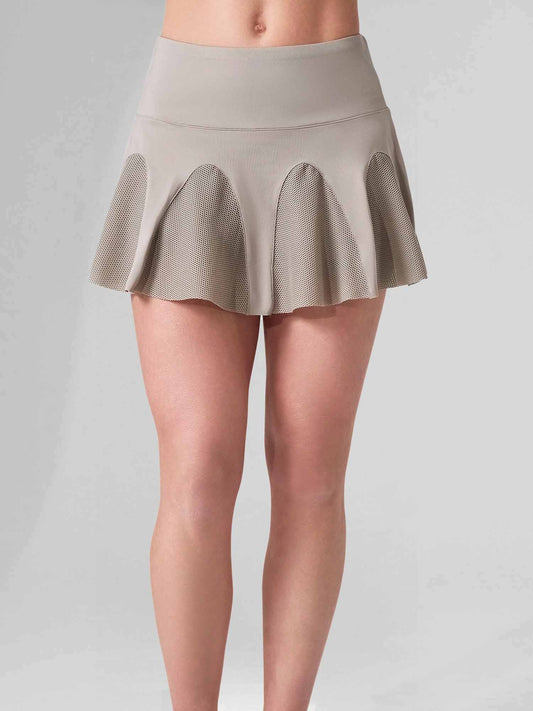 MAI FLOUNCE SKIRT | Performance Tennis & Pickleball Skirt with Compression Shorts