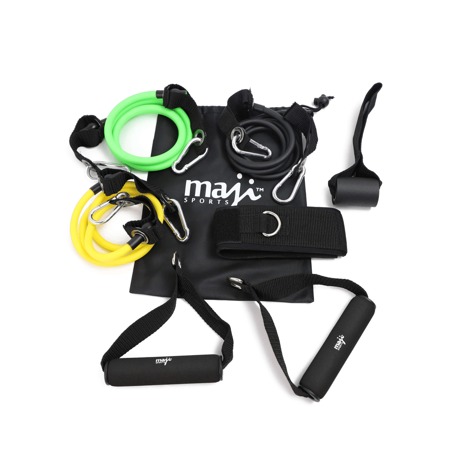 Maji Sports Full-Body Resistance Training Workout Tube Kit – Strength, Mobility & Flexibility in One Set