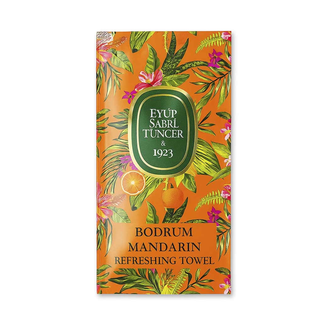 Eyup Sabri Tuncer Bodrum Tangerine Scented Refreshing Wipes – 150 Pack