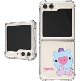 BT21 Baby Galaxy Z Filp5 Clear Air Cushion Reinforced Case