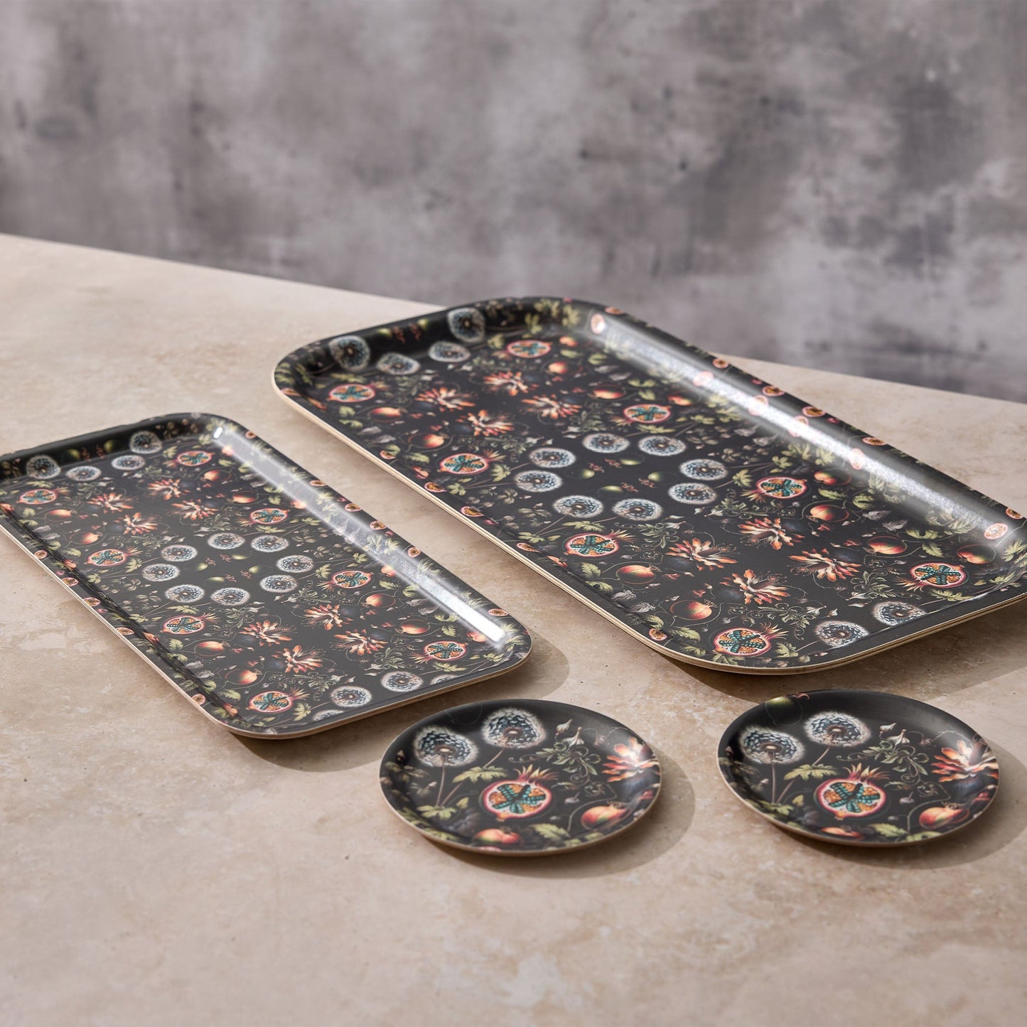 Dandelions Mini Birchwood Tray