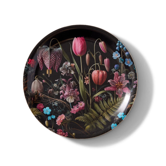 Kings Flower Mini Birchwood Tray Set of 2 - Osadia Concept Store