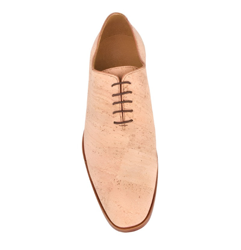 Men's Natural Cork Smooth Oxford
