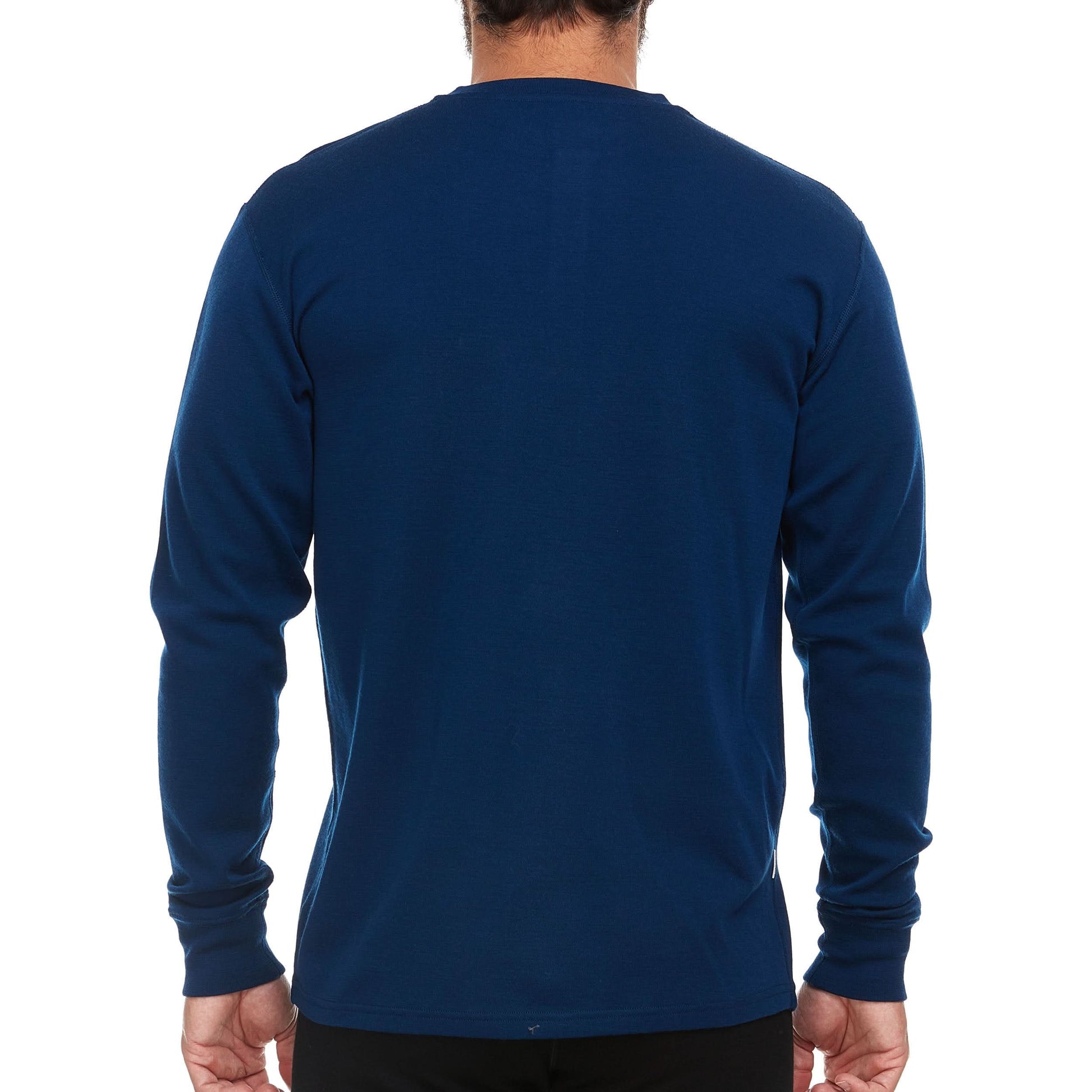 Men's Midweight Merino Wool Henley | 100% Merino Wool - Osadia Concept Store