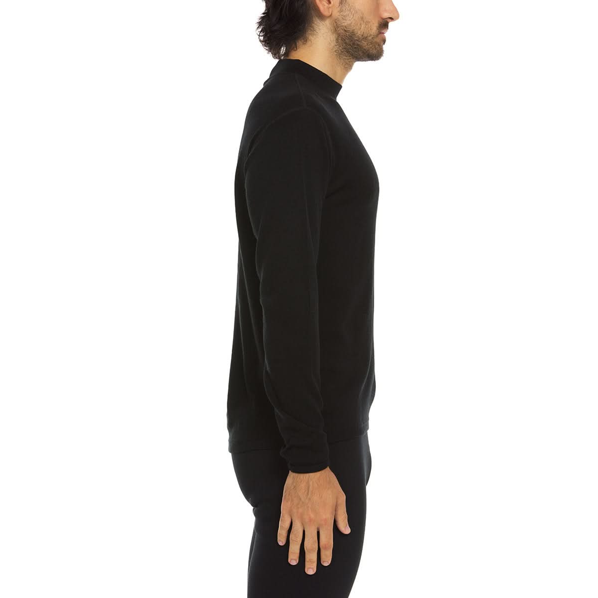 Midweight Wool Mock Neck - 100% Merino Wool - Osadia Concept Store