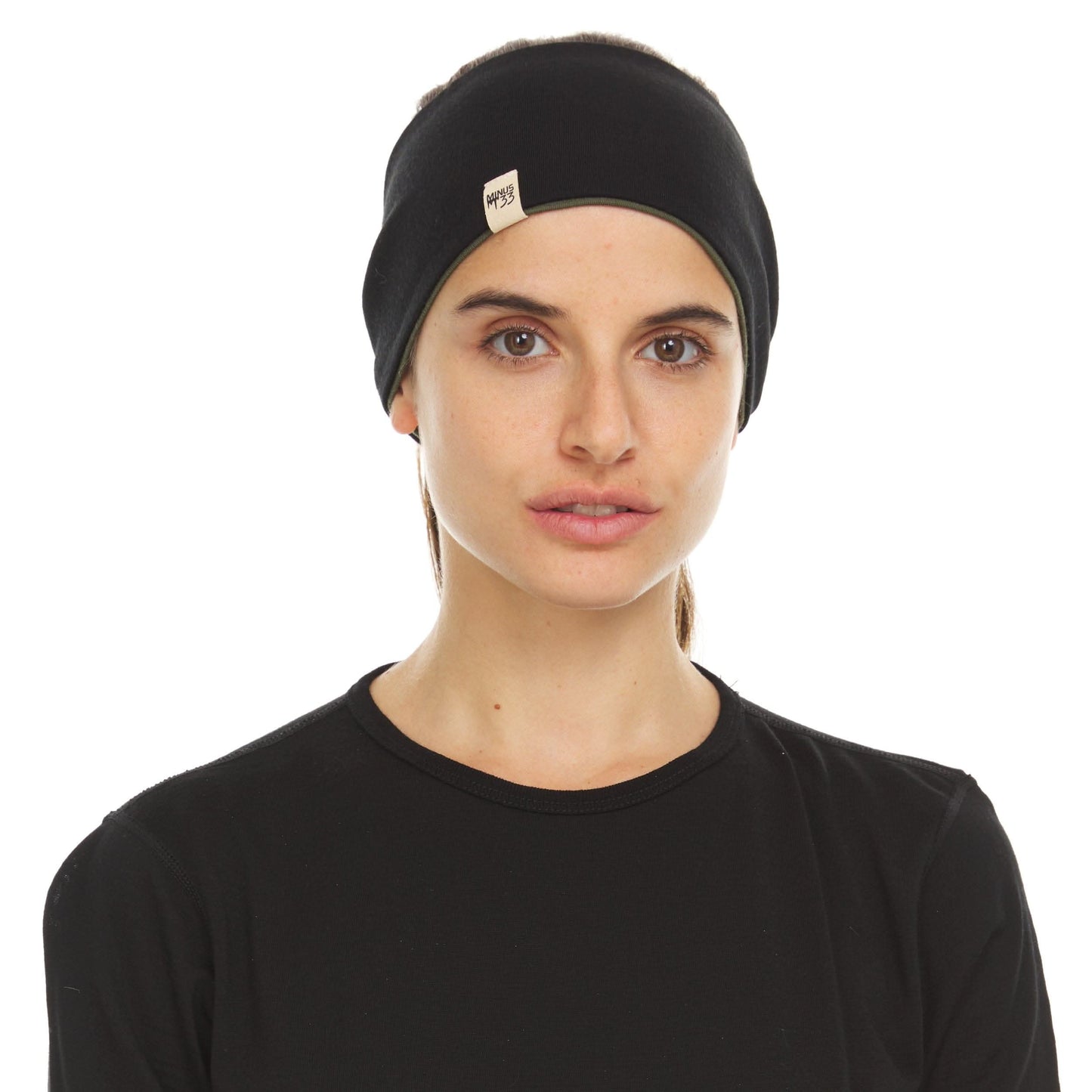 Midweight Reversible Wool Headband  - 100% Merino Wool - Osadia Concept Store