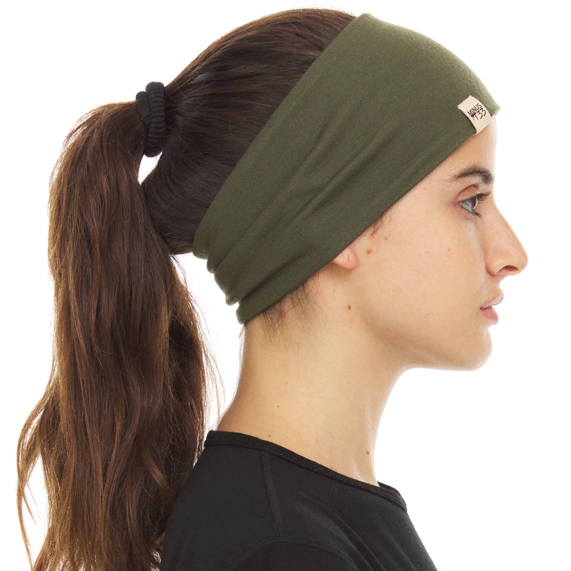 Midweight Reversible Wool Headband  - 100% Merino Wool - Osadia Concept Store