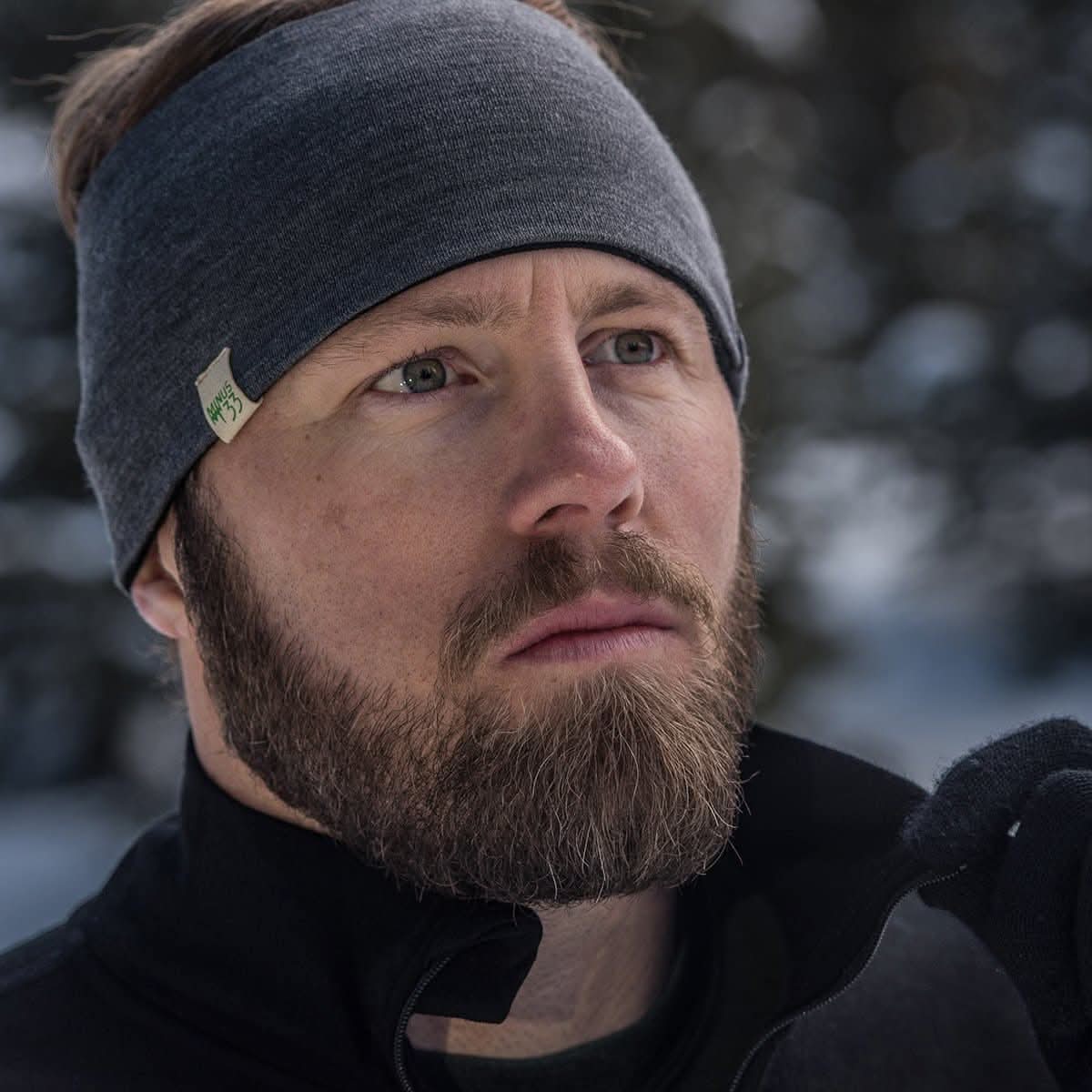 Midweight Reversible Wool Headband  - 100% Merino Wool - Osadia Concept Store