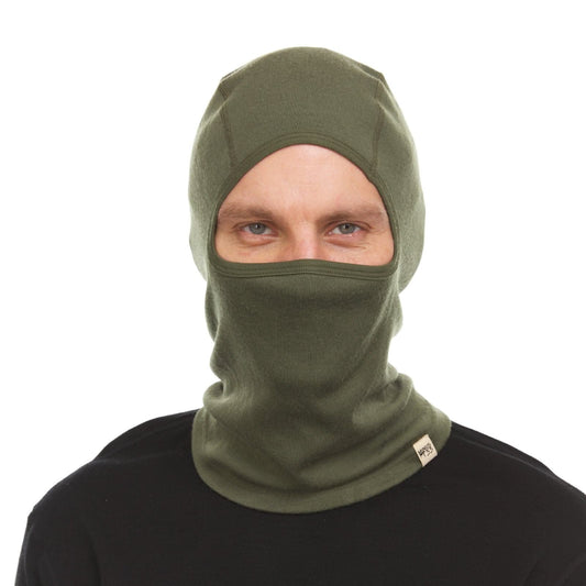 Heavyweight Wool Balaclava - 100% Merino Wool - Osadia Concept Store