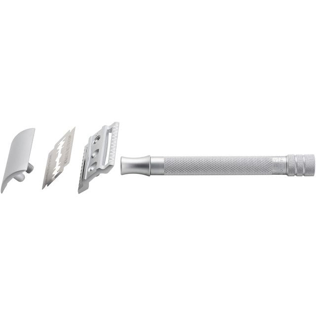 Merkur 22C Matte Finish HD Long Handle Double Edge Safety Razor [22 002]