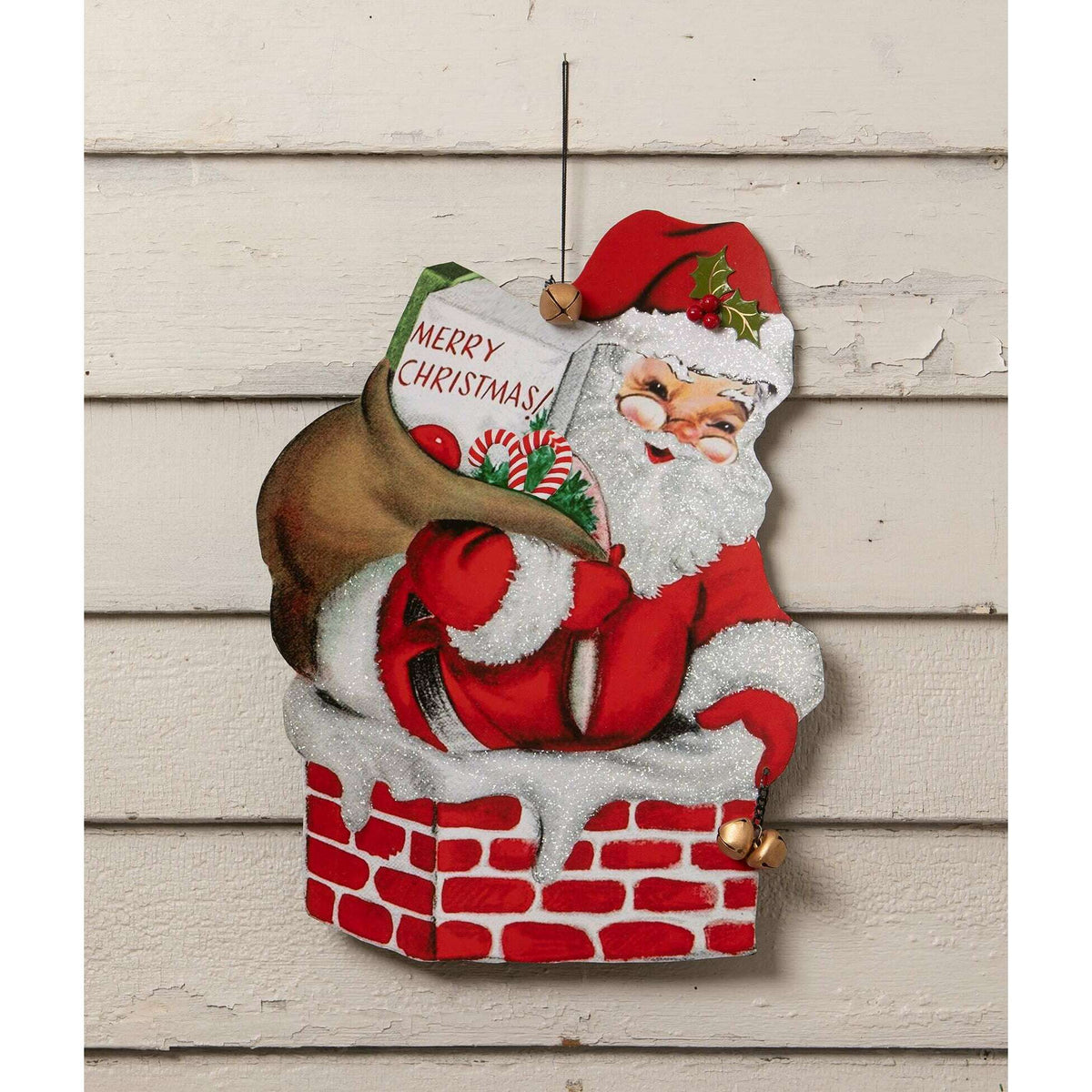 Merry Christmas Santa Sign