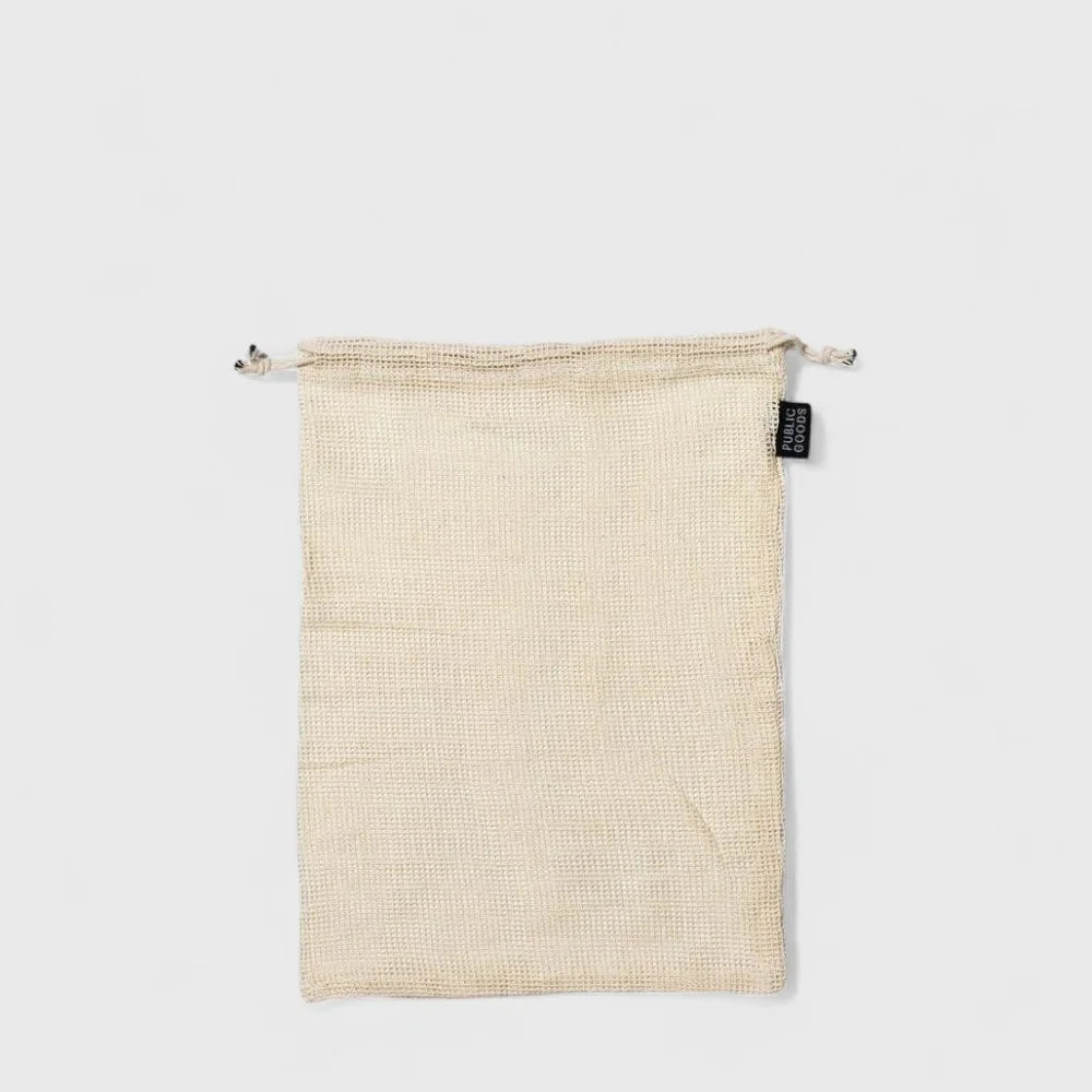 Organic Reusable Mesh Grocery Bag (2 ct) - Osadia Concept Store