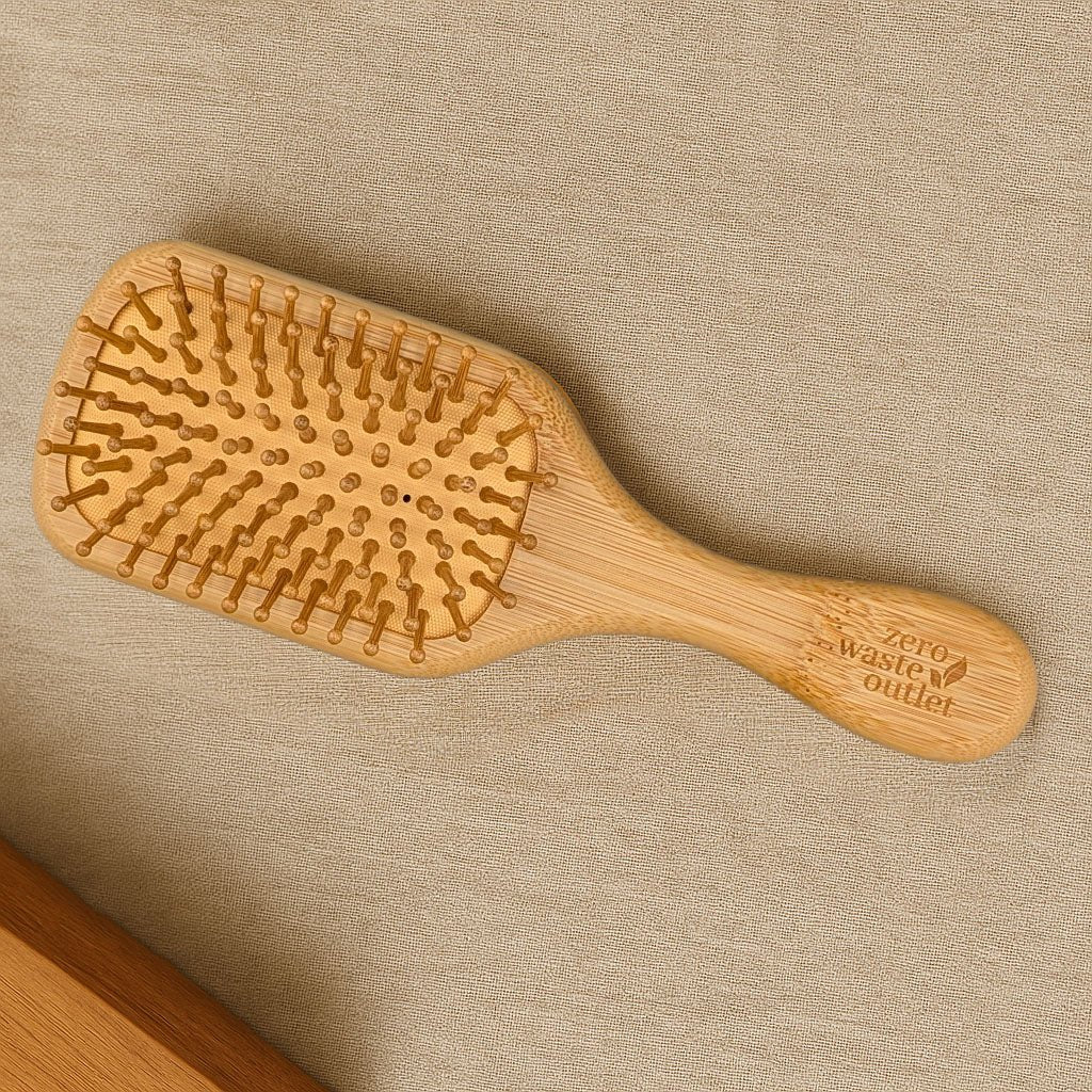 Mini Paddle Style Bamboo Hairbrush - Osadia Concept Store