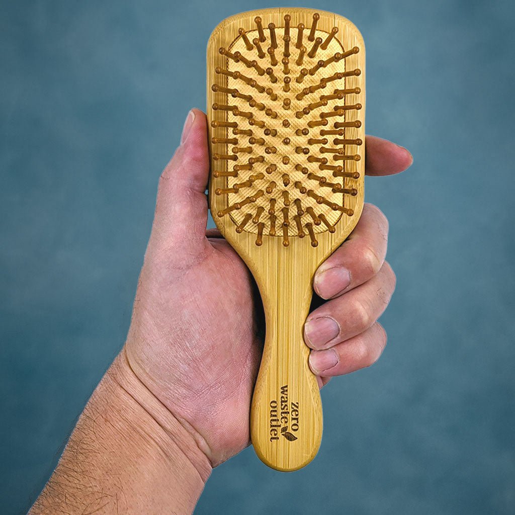 Mini Paddle Style Bamboo Hairbrush - Osadia Concept Store
