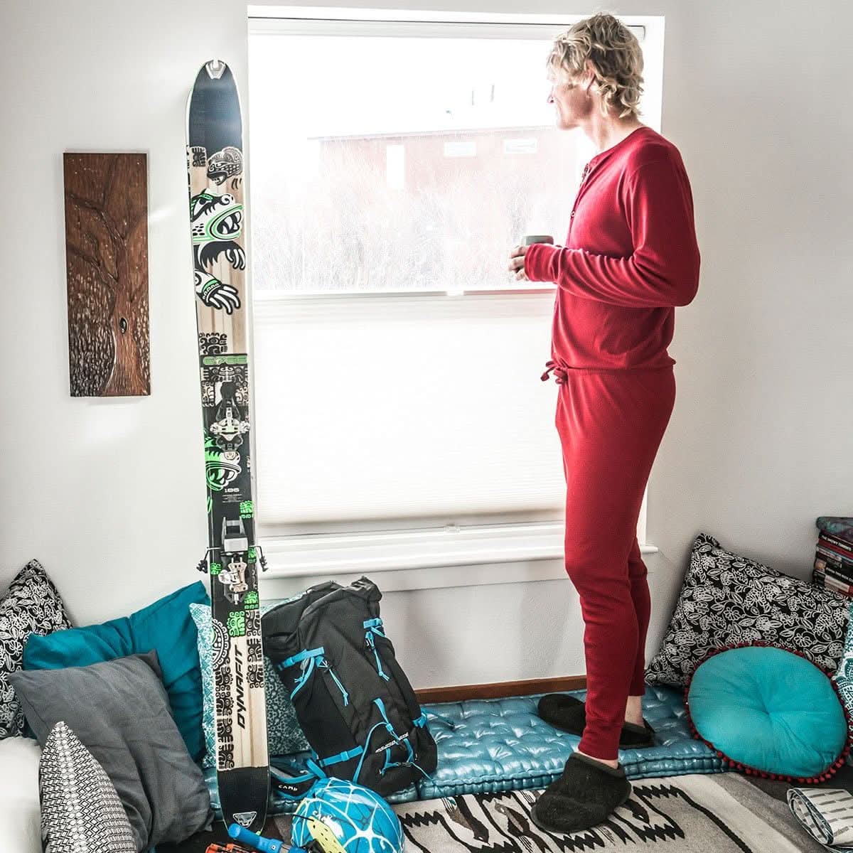 Midweight Wool Union Suit - 100% Merino Wool - Osadia Concept Store