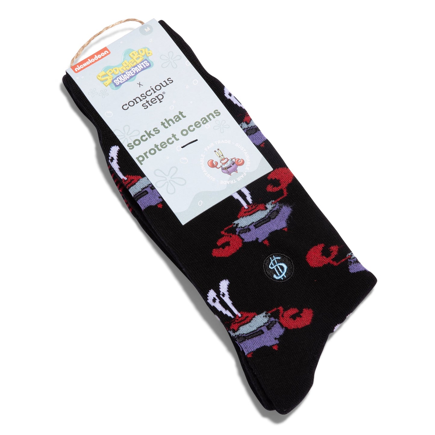 Mr. Krabs Socks that Protect Oceans