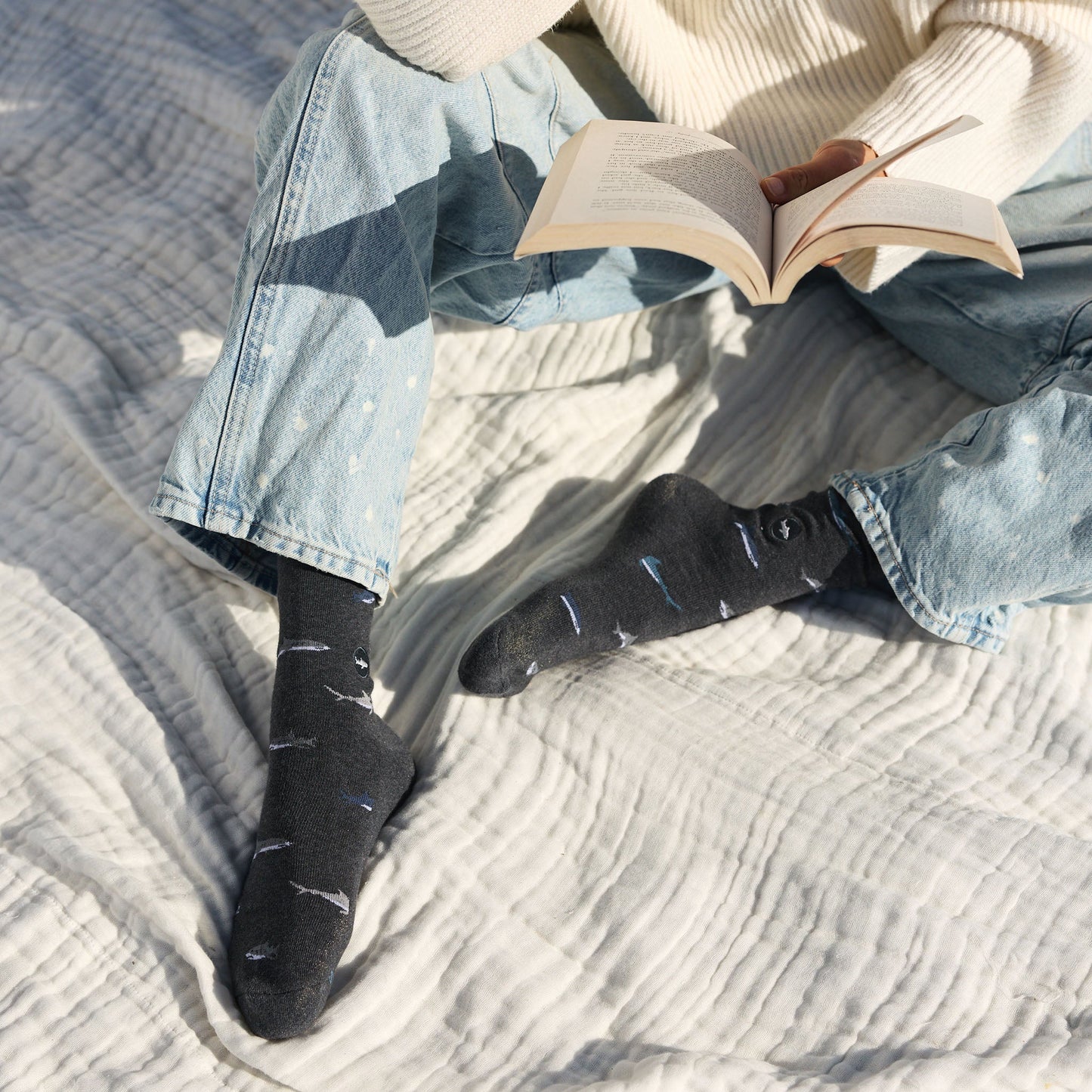 Socks that Protect Sharks