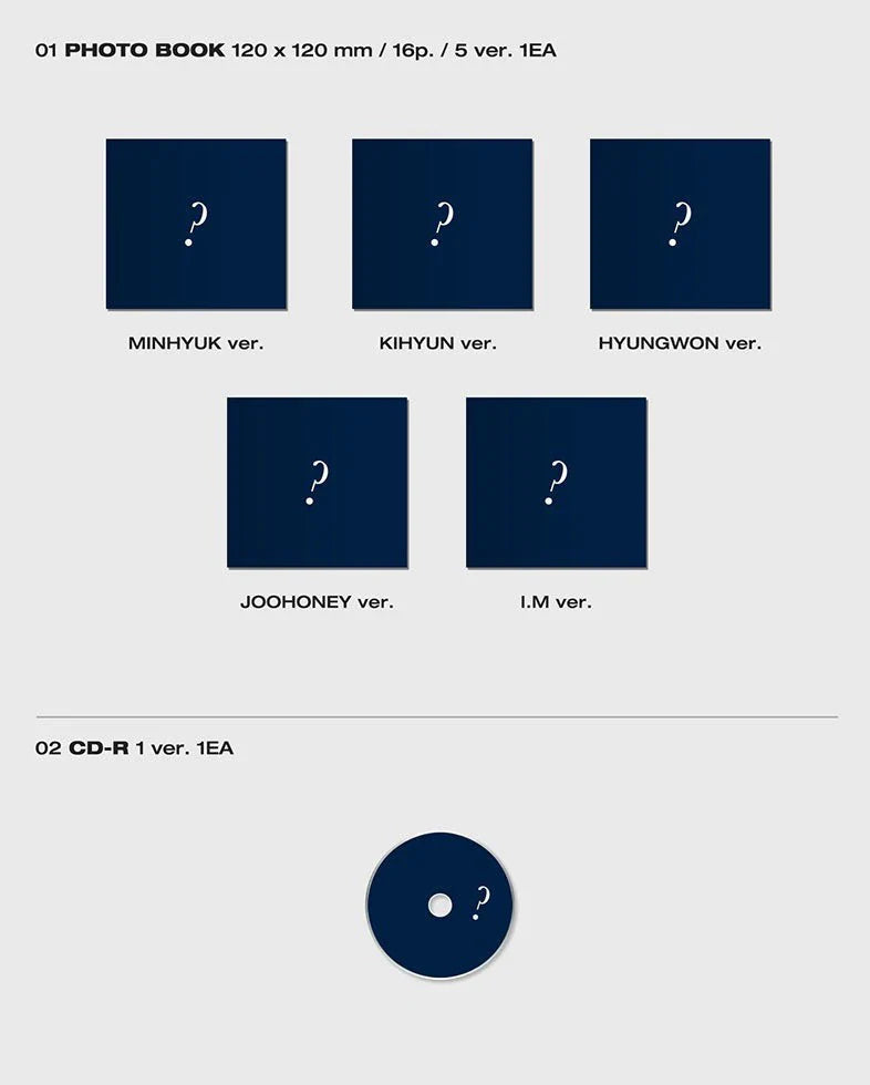 MONSTA X 11th Mini Album - Shape Of Love [Jewel Ver]
