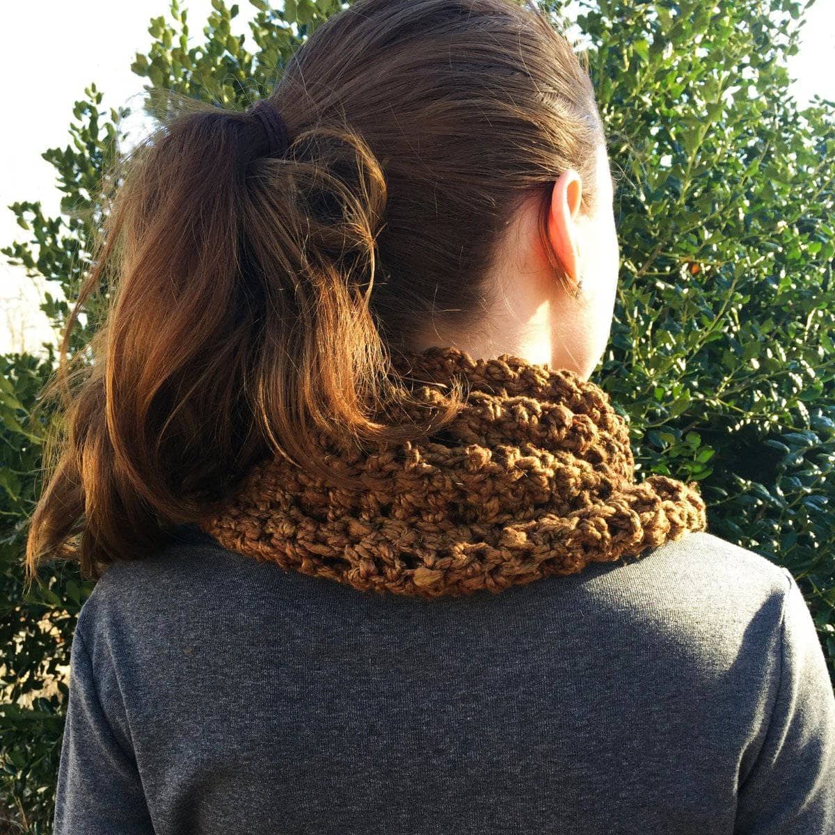 Mountain Mobius Cowl Crochet Pattern