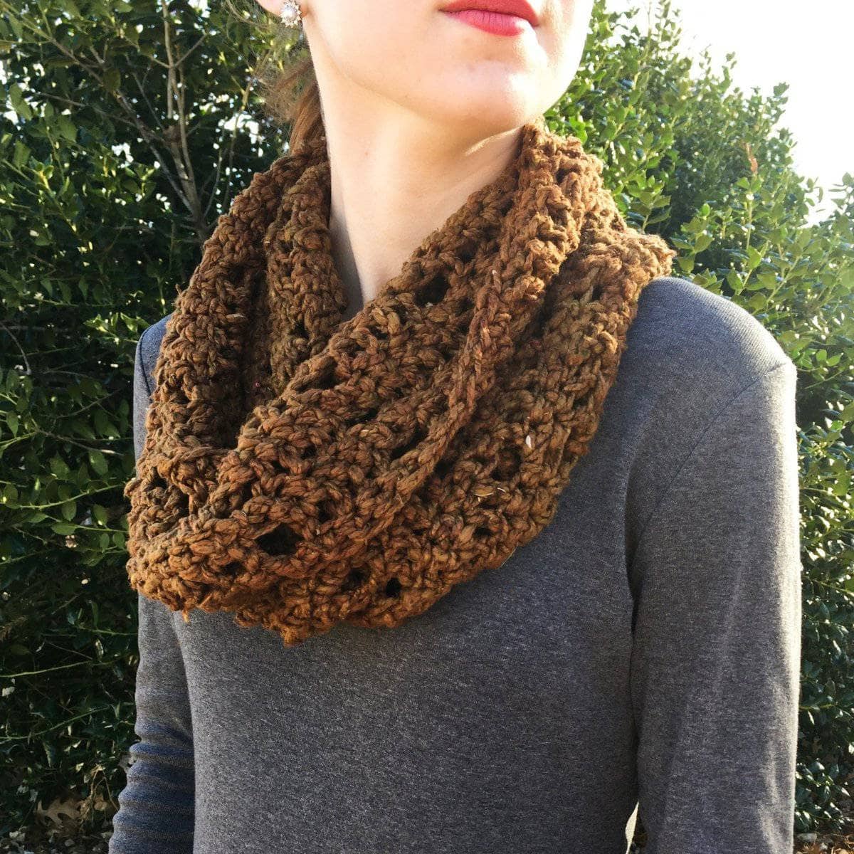 Mountain Mobius Cowl Crochet Pattern