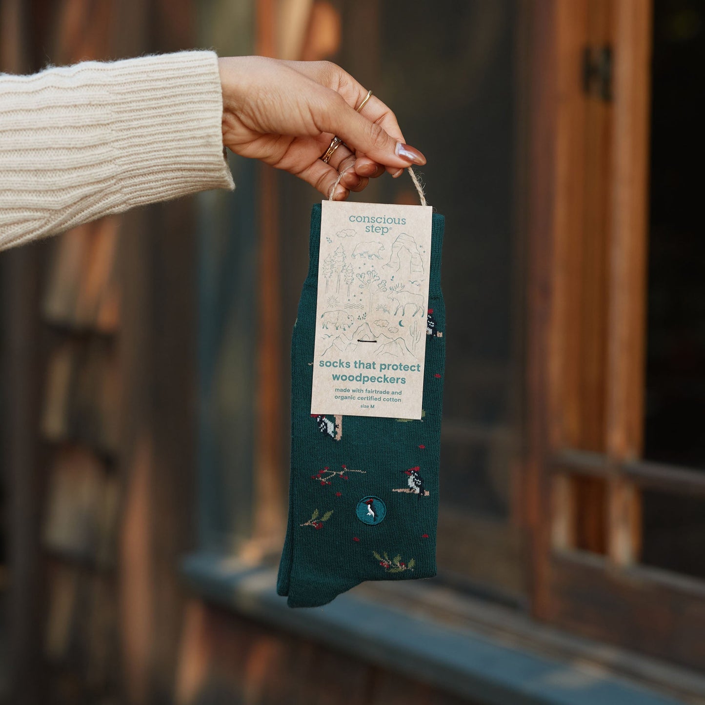 Socks that Protect Woodpeckers - Osadia Concept Store