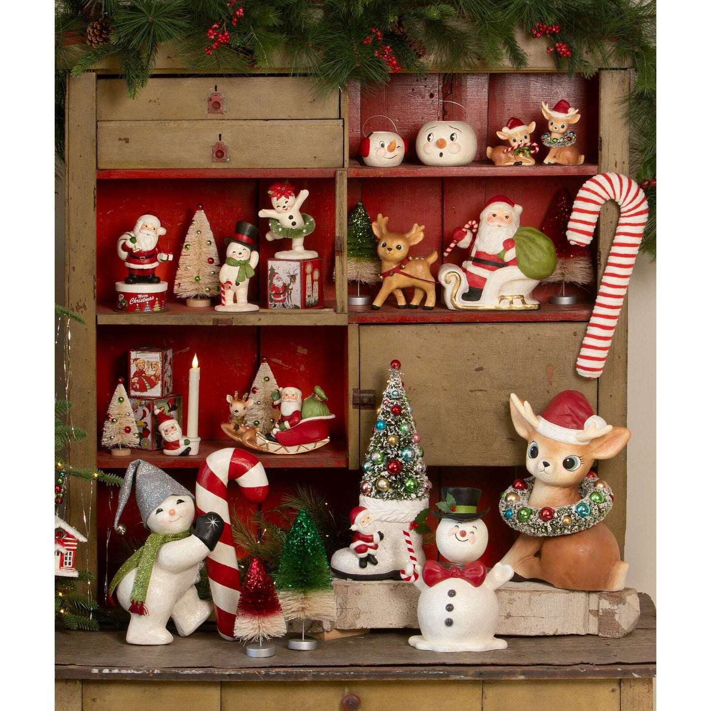 Mr. Jolly Bobble Head | Bethany Lowe | Christmas Decor