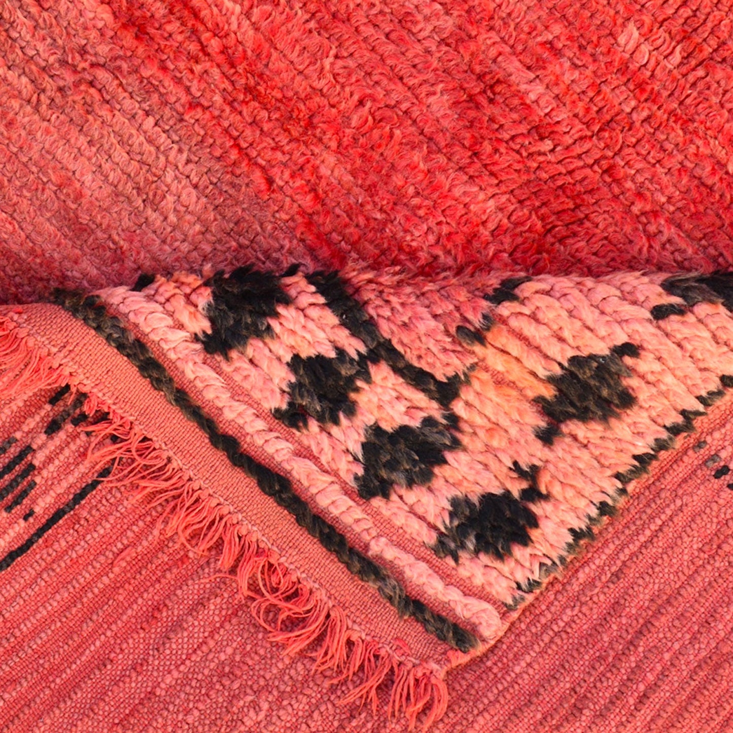 Fatima Vintage Hand-Knotted Moroccan Rug  | 4’1” x 6’