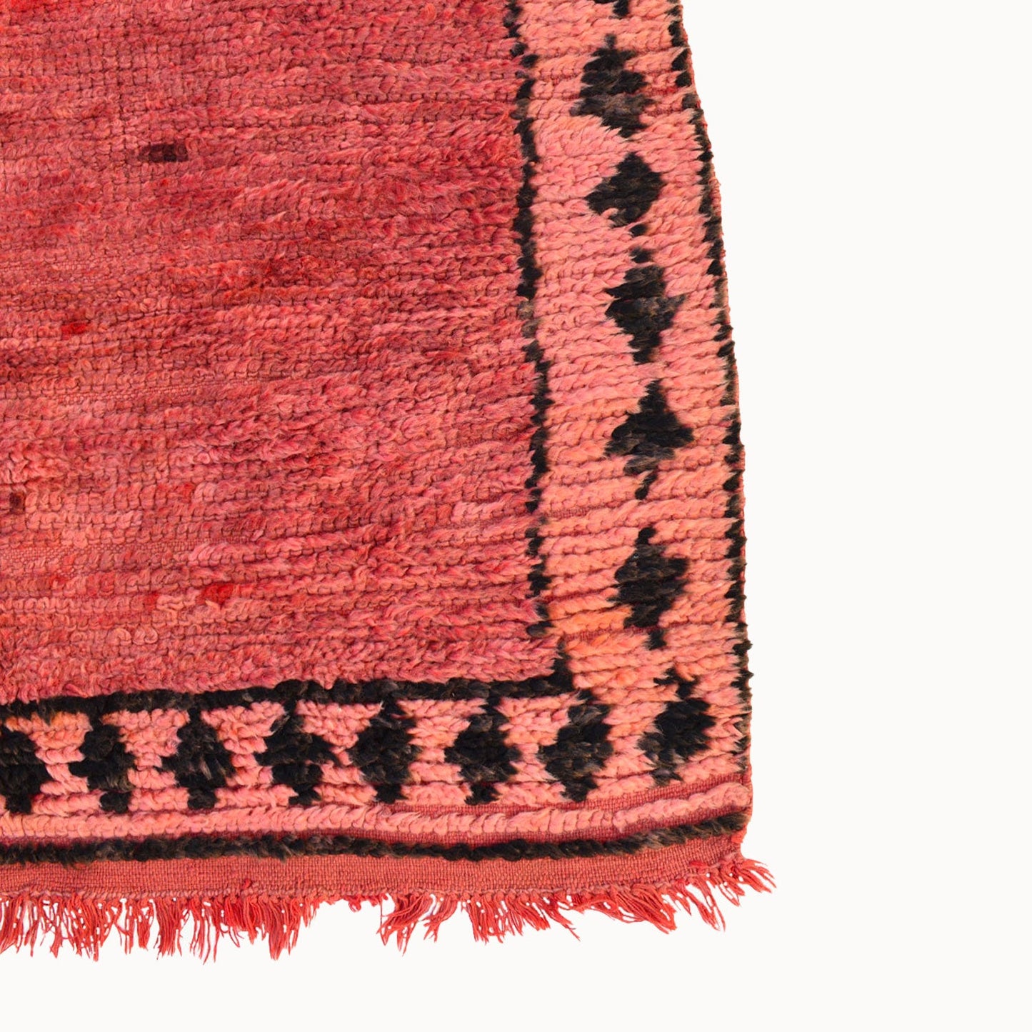 Fatima Vintage Hand-Knotted Moroccan Rug  | 4’1” x 6’
