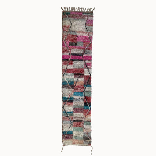 Leon Contemporary Moroccan Runner | 2’1” x 9’8”