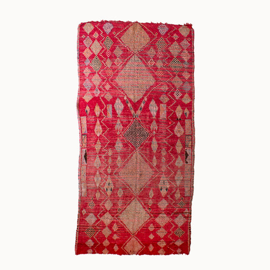Vintage Moroccan Rug | 4’8” x 11’9”
