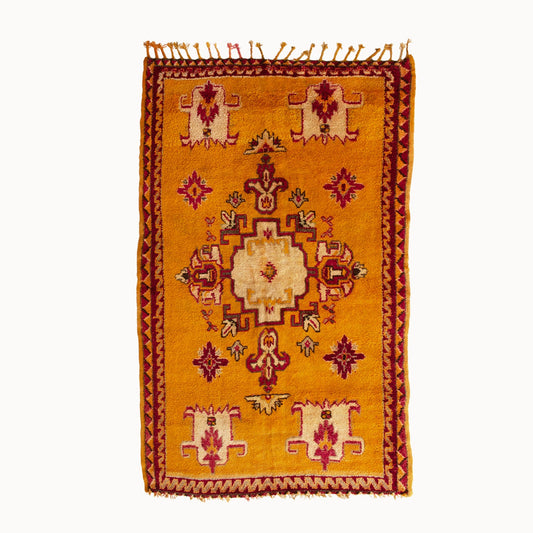 Vintage Moroccan Rug | 4'3" x 6'10"