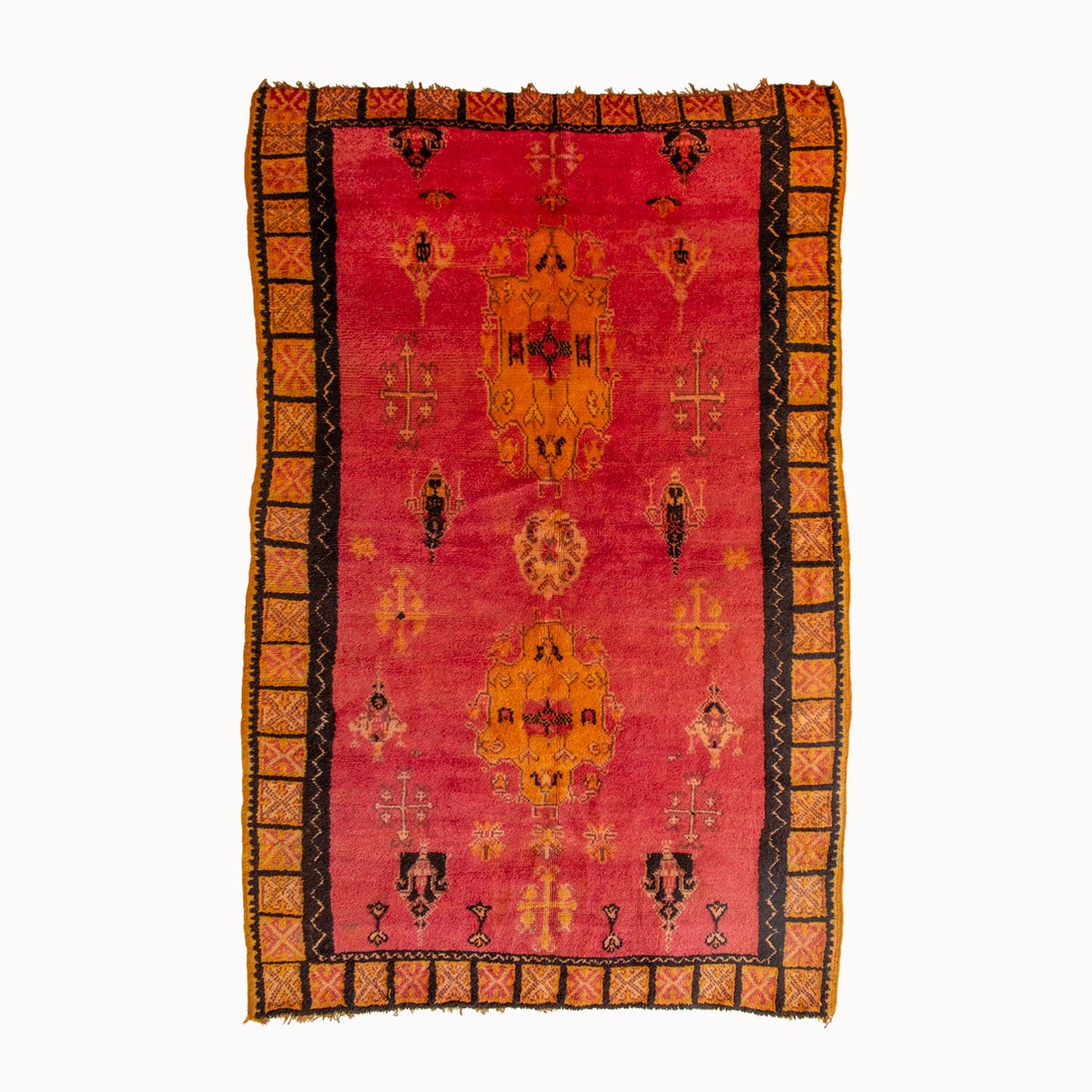 Jack Vintage Moroccan Taznakht Rug | 4'5" x 7'