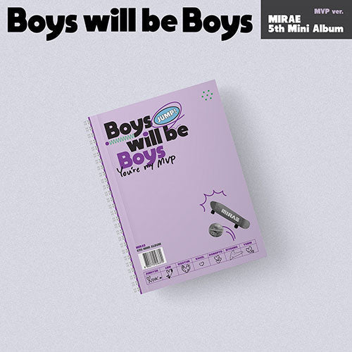 Mirae 5th Mini Album - Boys Will Be Boys