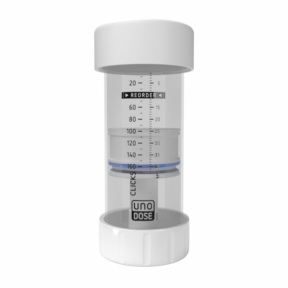 UNODOSE METERED-DOSE TOPICAL APPLICATORS, WHITE, 42ML (PACK OF 25)