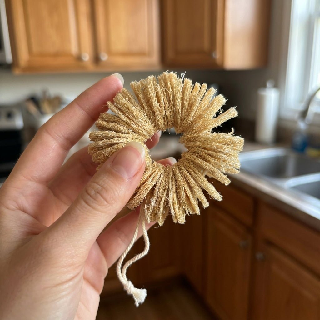 Natural Loofah Dish Scrubber Ring